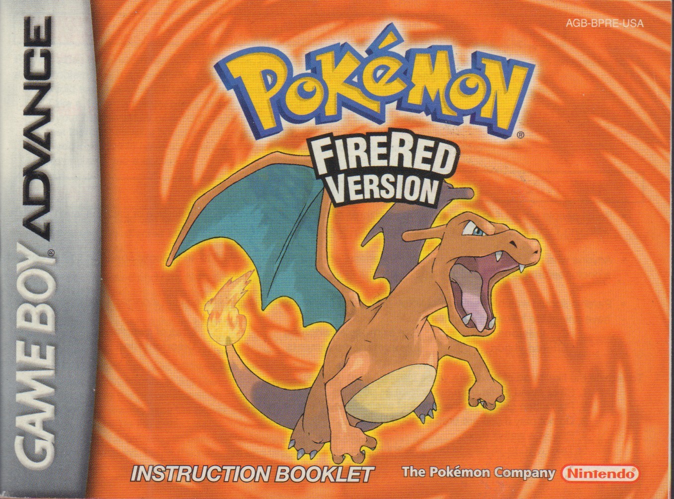 Pokémon FireRed Version cover or packaging material - MobyGames