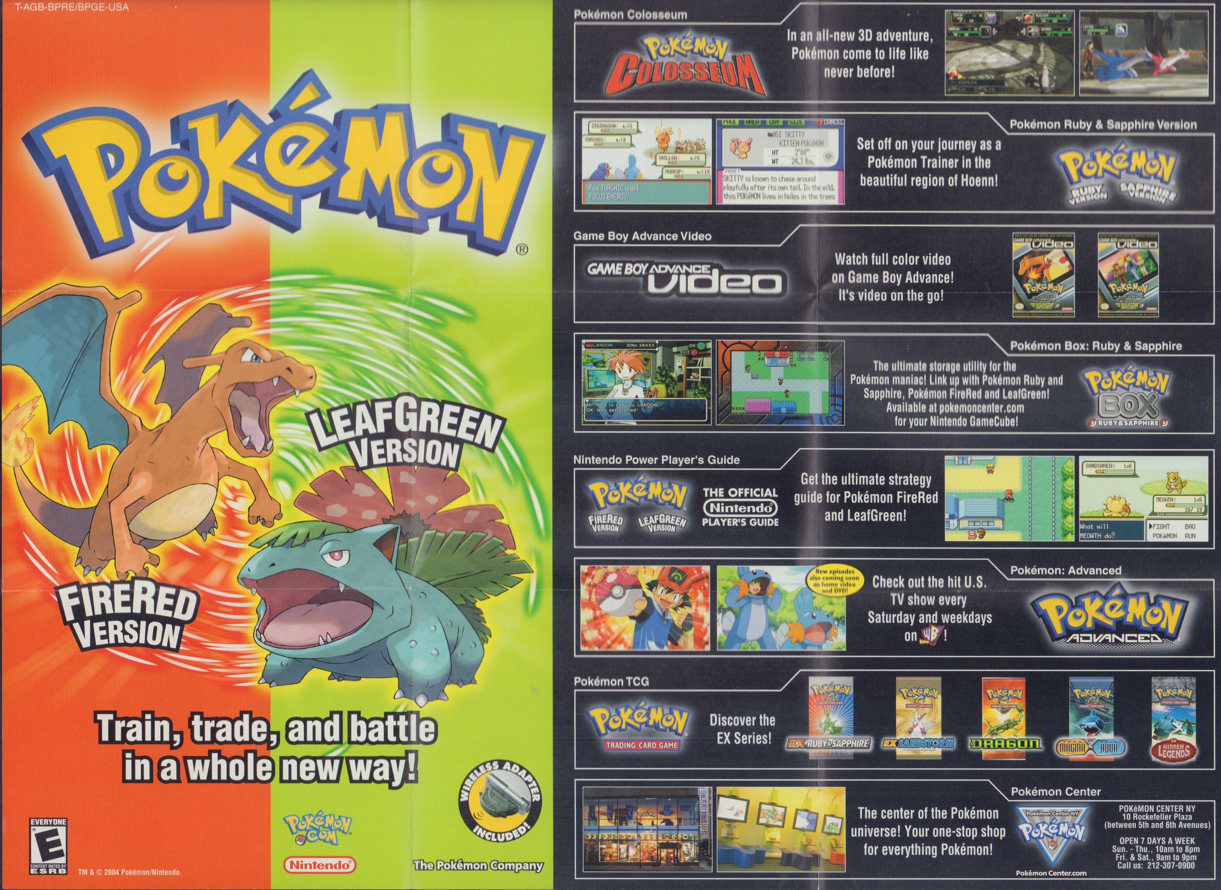 Pokémon Poster for FireRed and · Digital Collection