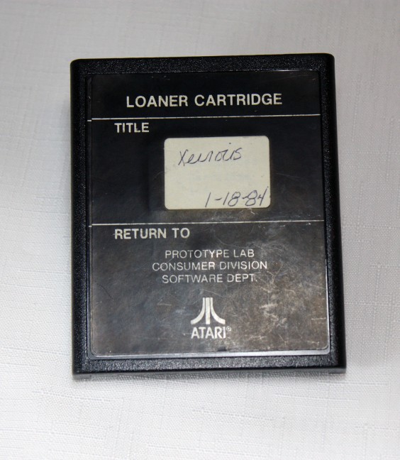 Xevious cartridge